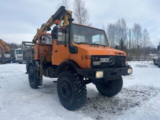 Mercedes-Benz Unimog 1750L 4x4 + KRAANA 125kW