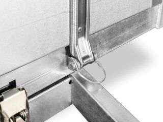 Brentex-Trailer kastihaagis BREN-3015N keevisraamil