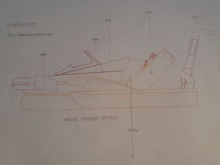 Ekranoplaan hõljuk 0.7 Arctic Cat 700  AB70L7