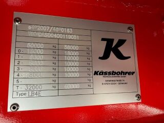 Kässbohrer LOWBED LB4E EXTENDABLE + EXTRA LAI 2750 MM NEW