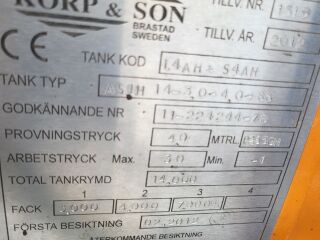Volvo FH13 500 6X2 ADR KORP&SON 375kW