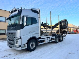 Volvo FH750 6X4 + RETARDER + HIAB CRANE 552kW