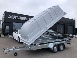 Tiki Treiler Keevis PRO 400-DLH 4.0x1.5 Kaanega kastihaagis