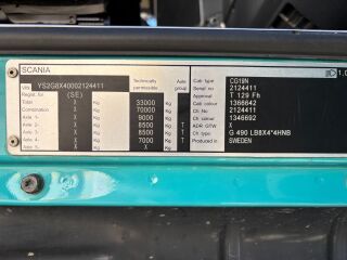 Scania G490 8x4*4 EURO6 + BOX VIBRATOR 360kW