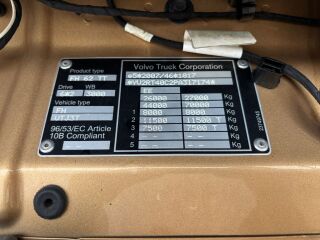 Volvo FH 500 6x2 375kW