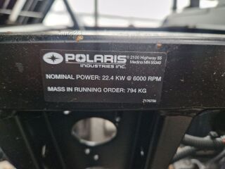 Polaris Ranger EV 4X4 UTV L7e Tänavalegaalne RA25 elekter 48V 30hj 8kW
