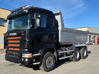 Scania R620 6X4 EURO4 + RETARDER + STEEL 456kW