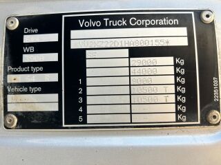 Volvo FMX410 6X4 EURO6 + LIFTING AXLE 308kW