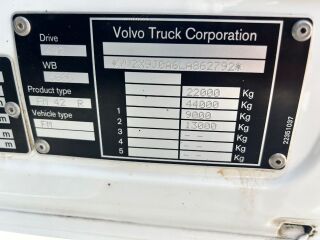 Volvo FM 330 4X2 EURO6 + VEB EURO 6 251kW