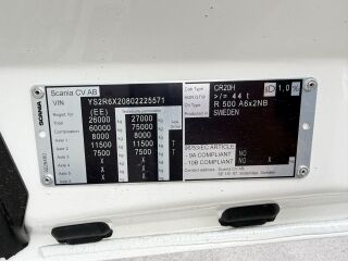 Scania R500 A6X2NB 13.0 368kW