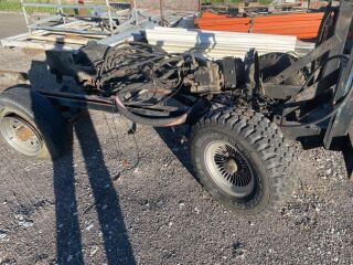 4x4 Jäämasina raam