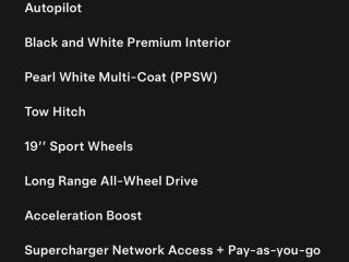 Tesla Model 3 Long Range MY2021 acceleration boost 153kW