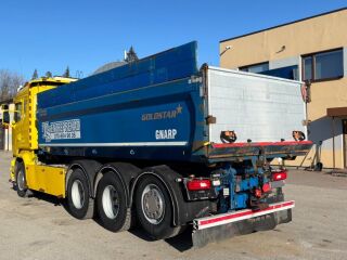Scania R520 V8 8X4 EURO 6 + TIPPER 382kW