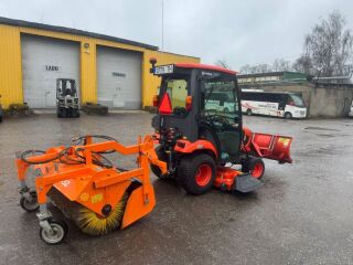 Kubota BX231 Muruniiduk + Sahk + Tänavahari 0.9 15kW