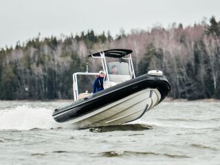 Highfield SPORT 600 Alumiinium RIB 22h  Mercury F150 XL Eng nr  1150F23ED 111kW