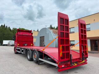 Scania R500 6X2*4 + 9T FRONT AXLE + 9200mm PLATFORM EURO  368kW