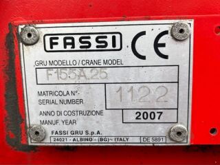 Mercedes-Benz Axor 1833 4x2 MANUAL + FASSI F155A.25 + EURO4 240kW