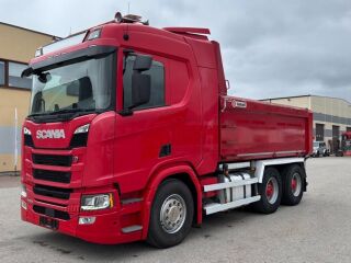 Scania R500 6x4 EURO6 + RETARDER + BOX 368kW