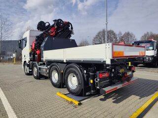 Scania R590 B8x4NB PALFINGER PK 580 TEC 434kW