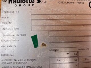 Haulotte Compact 12