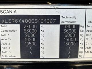 Scania R620 6X4 EURO4 + RETARDER + STEEL 456kW