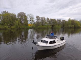 MAZURI 485K koos paadihaagisega Mercury F50 ELPT EFI