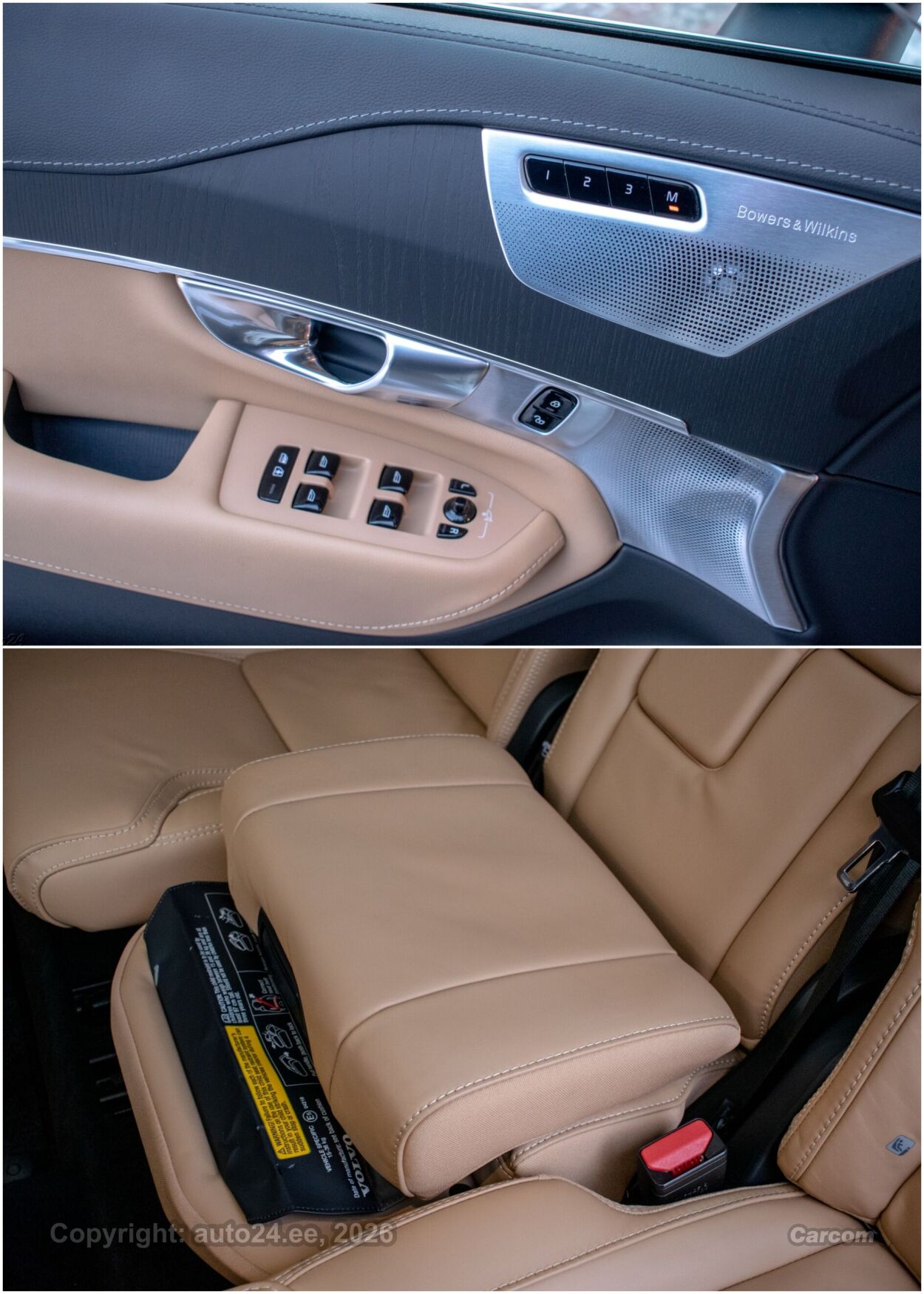 Volvo XC90 7s MY24 Ultimate Bright Xenium Intelli PRO Wn 2.0 B5 KERS MHEV Kerghübriid 183 kW