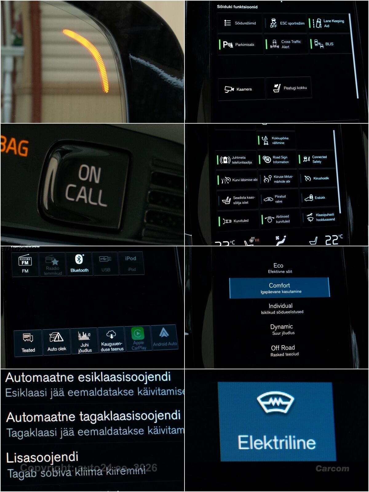 Volvo XC90 AWD Inscription Intelli SAFE PRO 2.0 B5 KERS MHEV Kerghübriid 183 kW