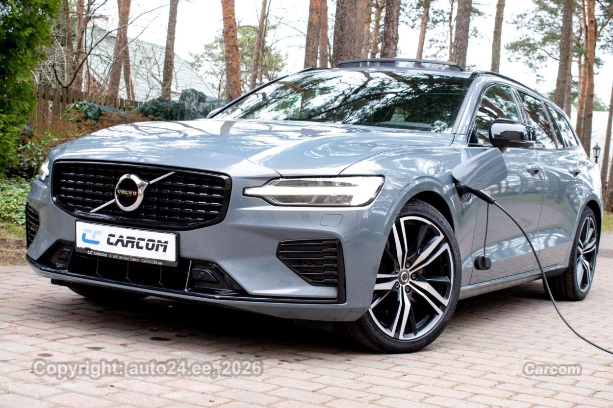 Volvo V60 AWD DARK R-Design Intelli Safe Xenium Wntr 2.0 T6 Recharge Plug-In Long Range 293 kW