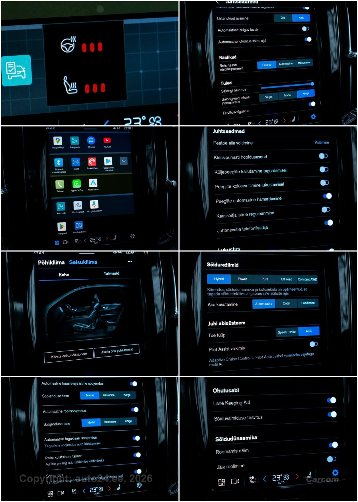 Volvo XC60 AWD DARK Plus Intelli Safe PRO Wntr 2.0 T8 Recharge PHEV Long Range MY2023 335 kW