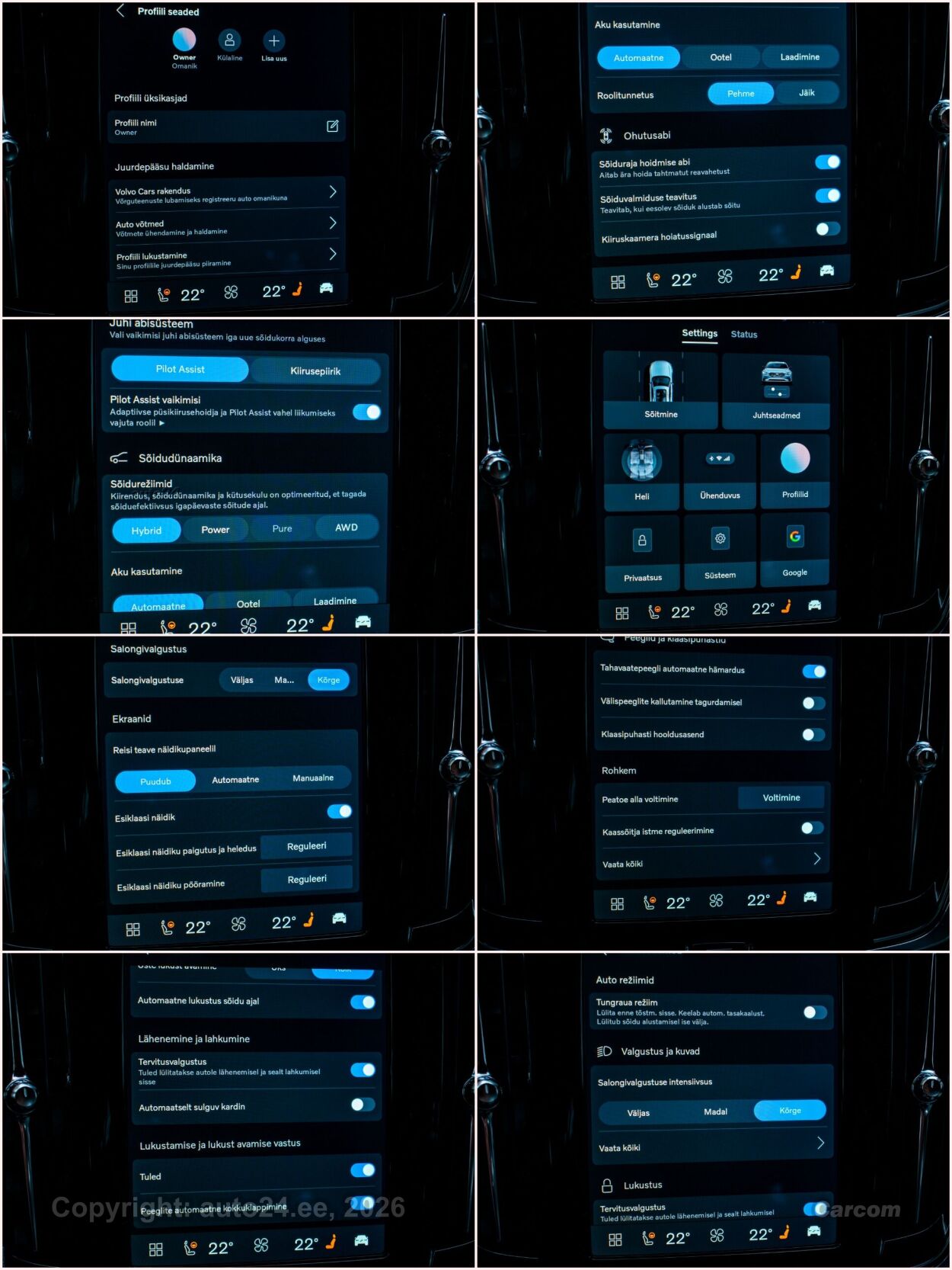 Volvo V90 MY22 T6 PHEV Inscription Intelli PRO Wntr 2.0 Recharge PHEV pistikhübriid 251 kW