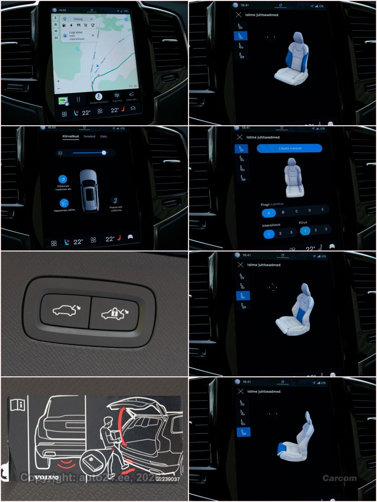 Volvo XC90 7s Ultimate Bright Long Range Wntr 2.0 T8 Recharge PHEV pistikhübriid 335 kW