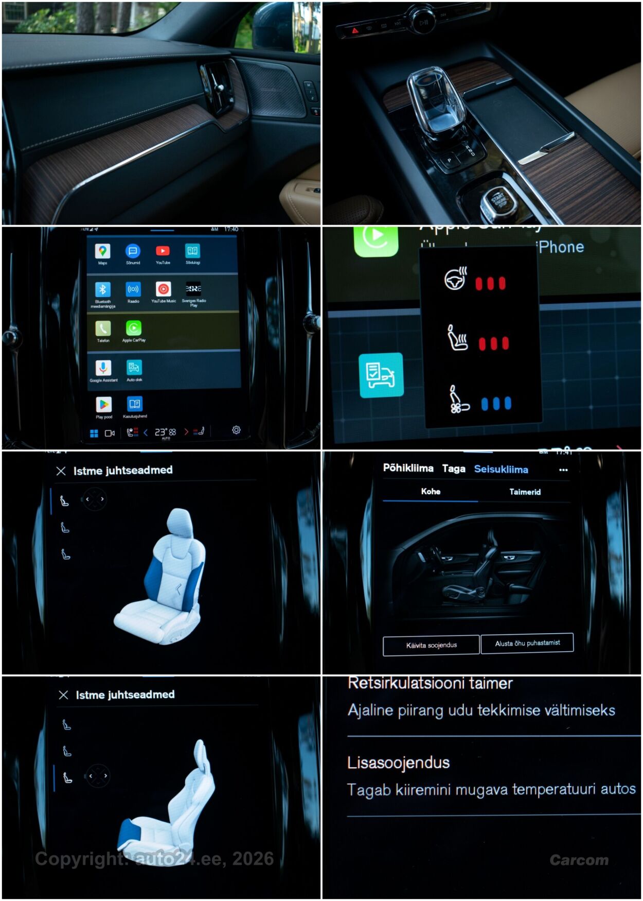 Volvo XC60 MY22 Google Inscription Intelli SAFE Lux Wntr 2.0 B5 MHEV Kerghübriid 183 kW