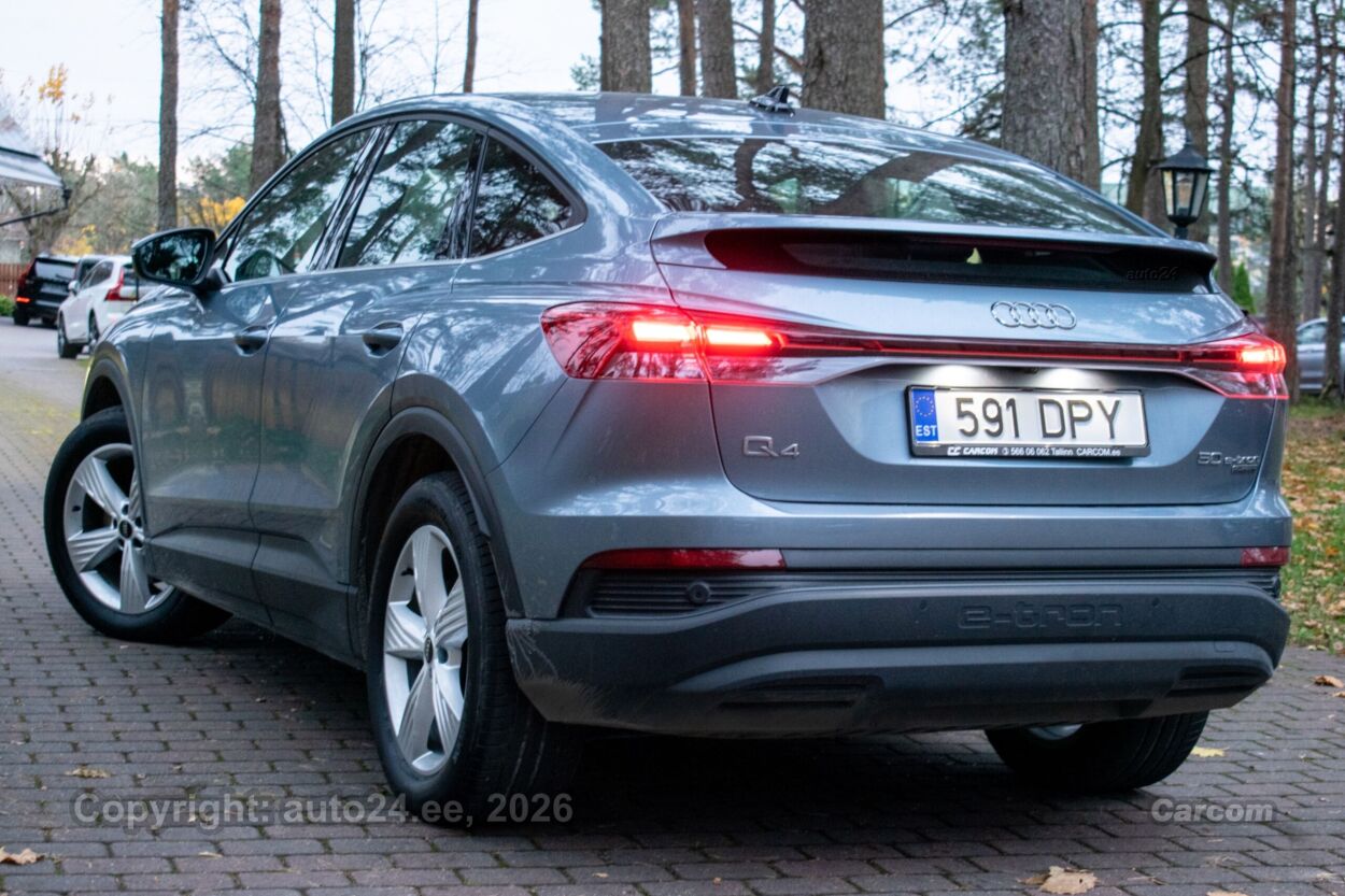 Audi Q4 e-tron S-Line Sportback Quattro 77 kW