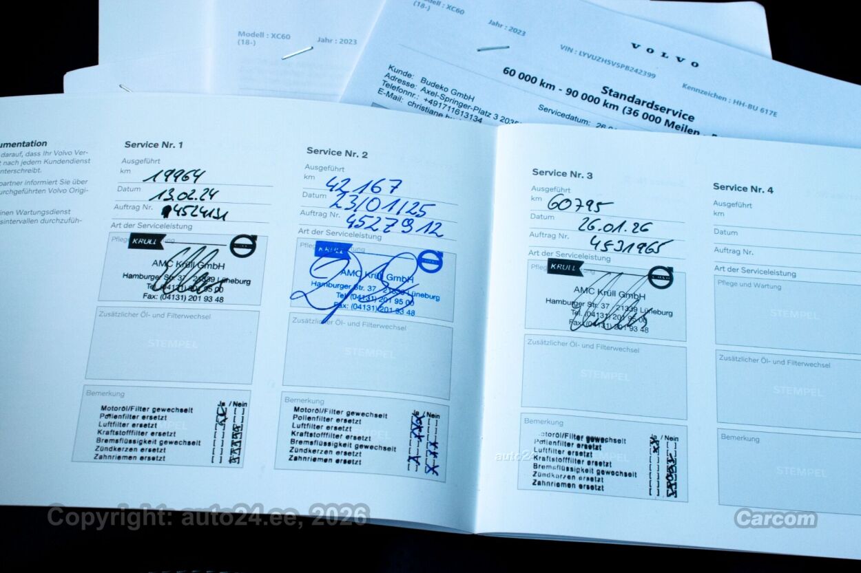 Volvo XC60 T8 Ultimate DARK Intelli PRO Xenium Wntr 2.0 T8 Recharge PHEV Long Range 335 kW