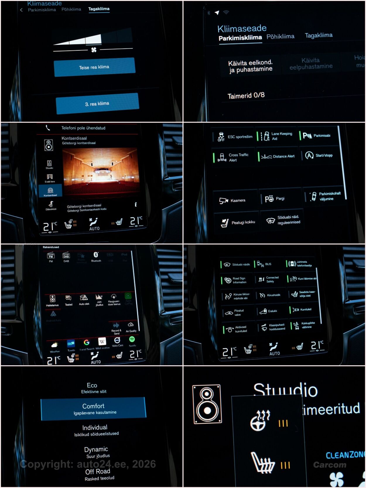 Volvo XC90 7s R-Design Intelli Safe PRO Xenium Wntr 2.0 B5 KERS MHEV Kerghübriid 183 kW