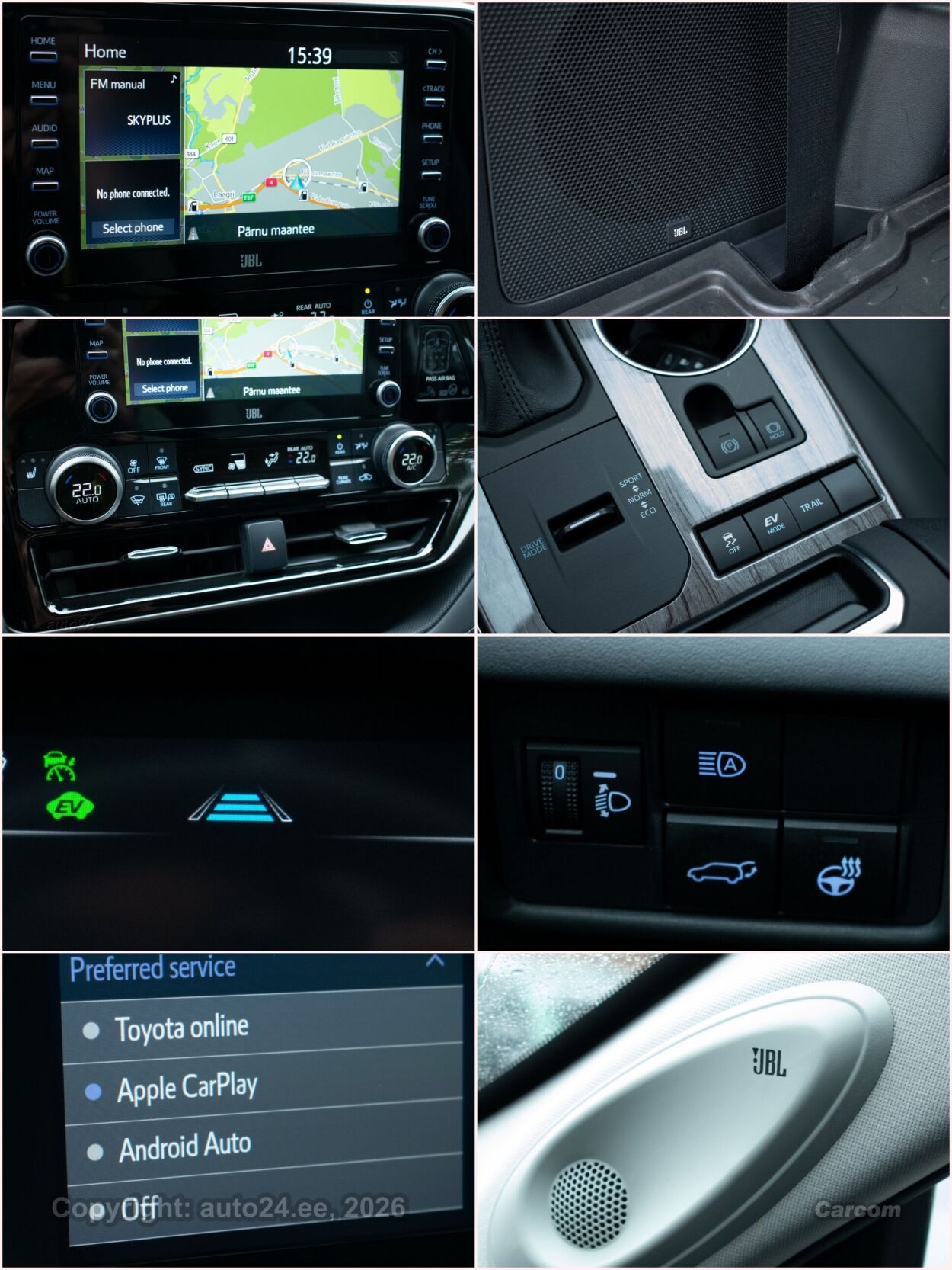 Toyota Highlander 7s Executive Hybrid 2.5 140 kW