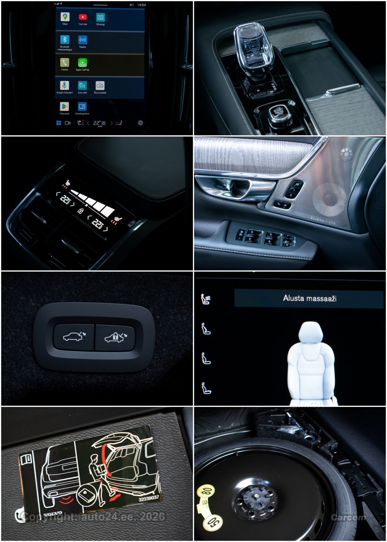 Volvo S90 AWD ULTIMATE BRIGHT XENIUM FULLOPT 2.0 B5 KERS MHEV Kerghübriid MY2024 183 kW