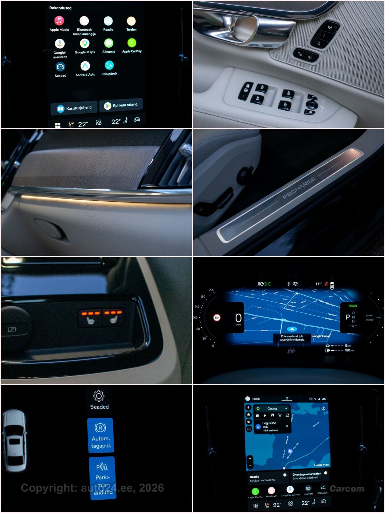 Volvo S90 AWD T8 Long Range Bright Intelli PRO Wntr 2.0 T8 Recharge Plug In pistikhübriid Long Range 335 kW