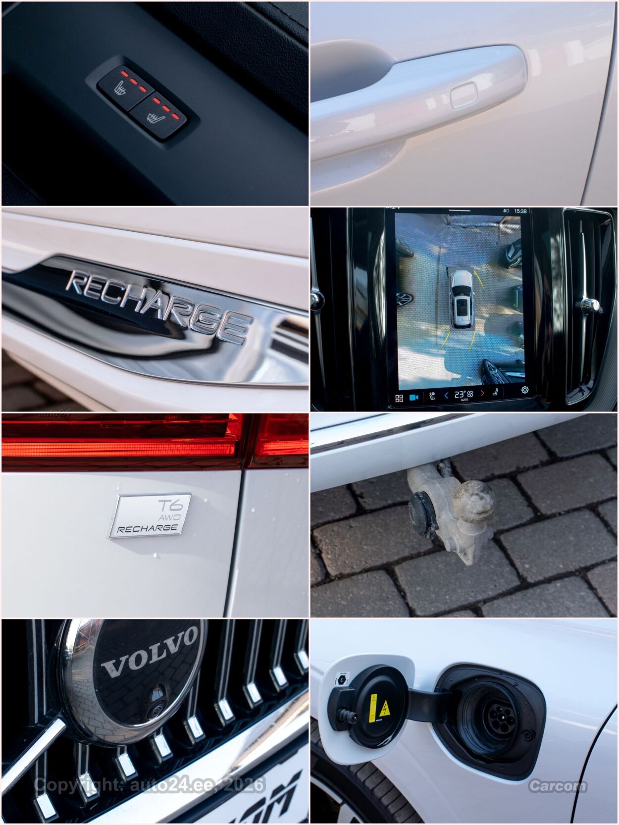 Volvo XC60 AWD Bright T6 Recharge Intelli Safe Sky Wntr 2.0 T6 Recharge Plug-In Pistikhübriid 293 kW