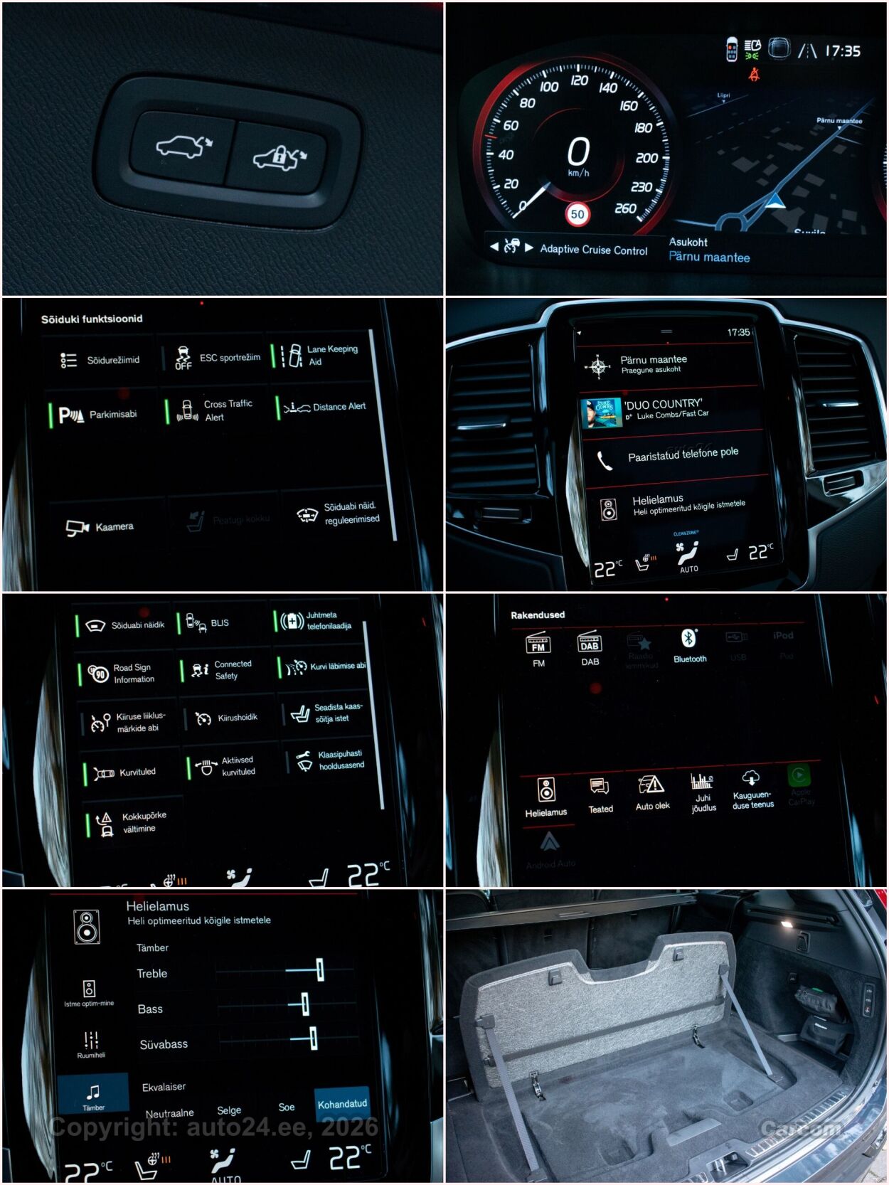 Volvo XC90 7s R-Design DARK Intelli PRO Xenium Wntr 2.0 B5 MHEV Kerghübriid 183 kW
