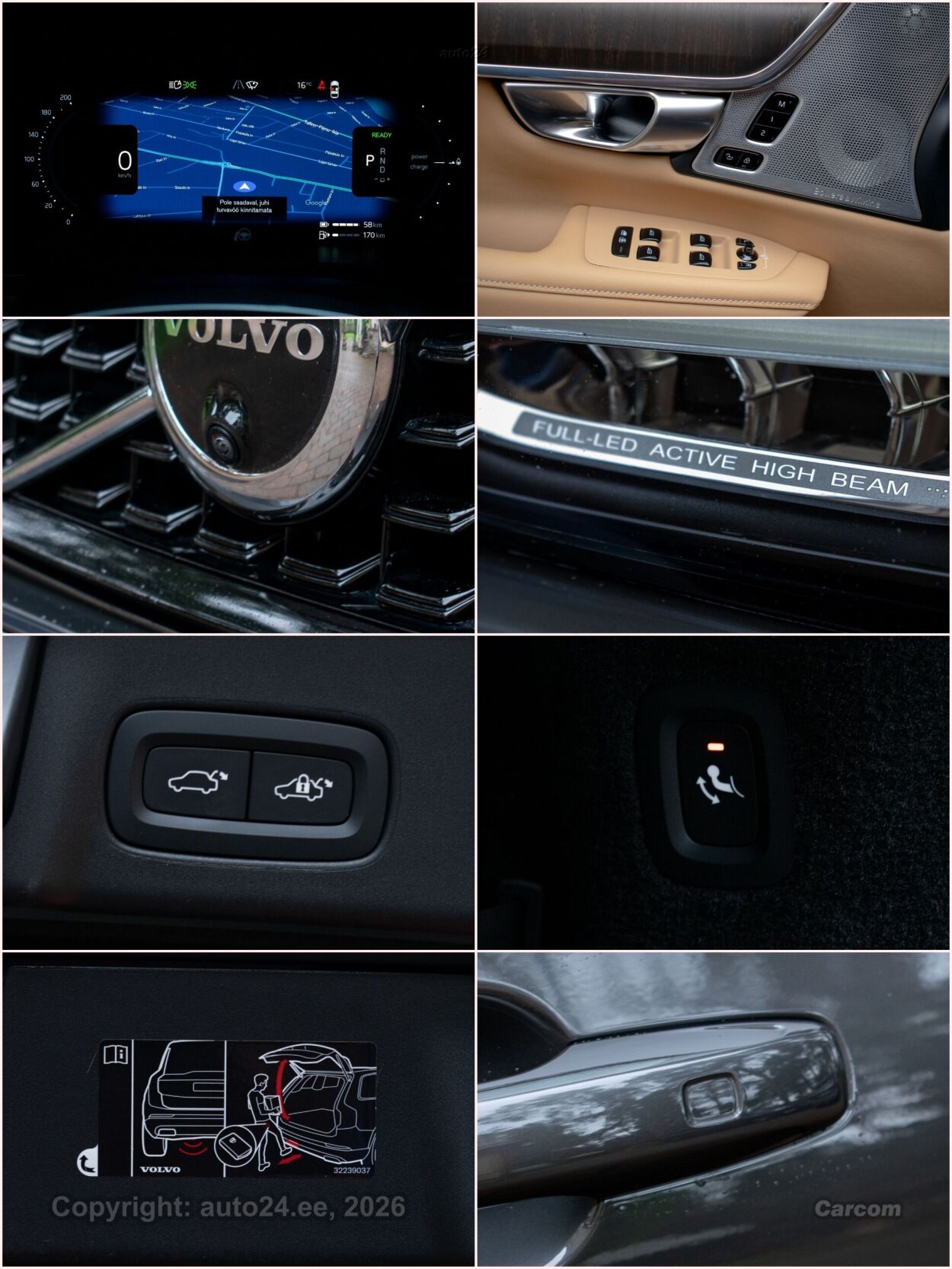 Volvo V90 DARK Ultimate Xenium Wntr Fullopt 2.0 T8 Recharge PHEV Long Range 335 kW