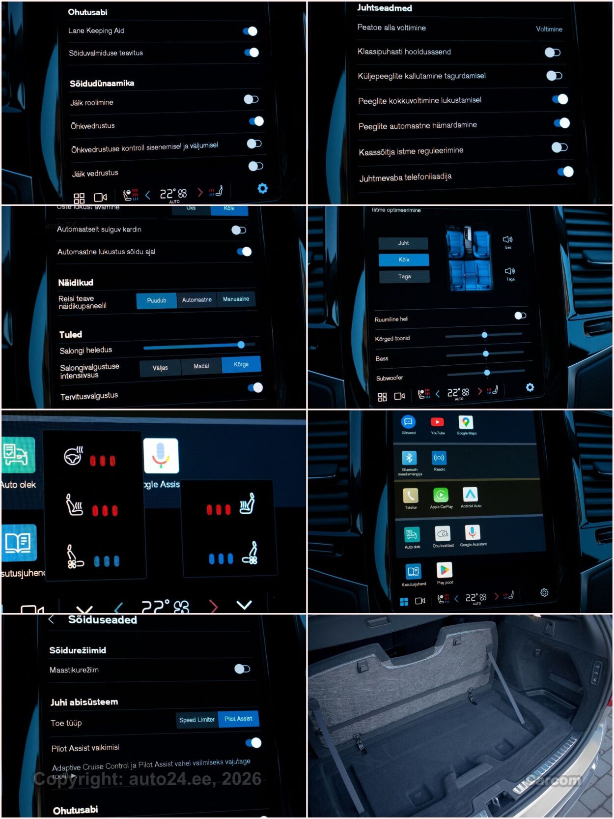 Volvo XC90 7s Bright Intelli Safe PRO Xenium Wntr 2.0 B5 KERS MHEV Kerghübriid 183 kW