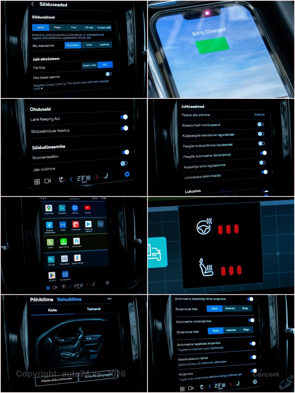Volvo XC60 AWD DARK Plus Intelli Safe PRO Wntr 2.0 T8 Recharge PHEV Long Range MY2023 335 kW