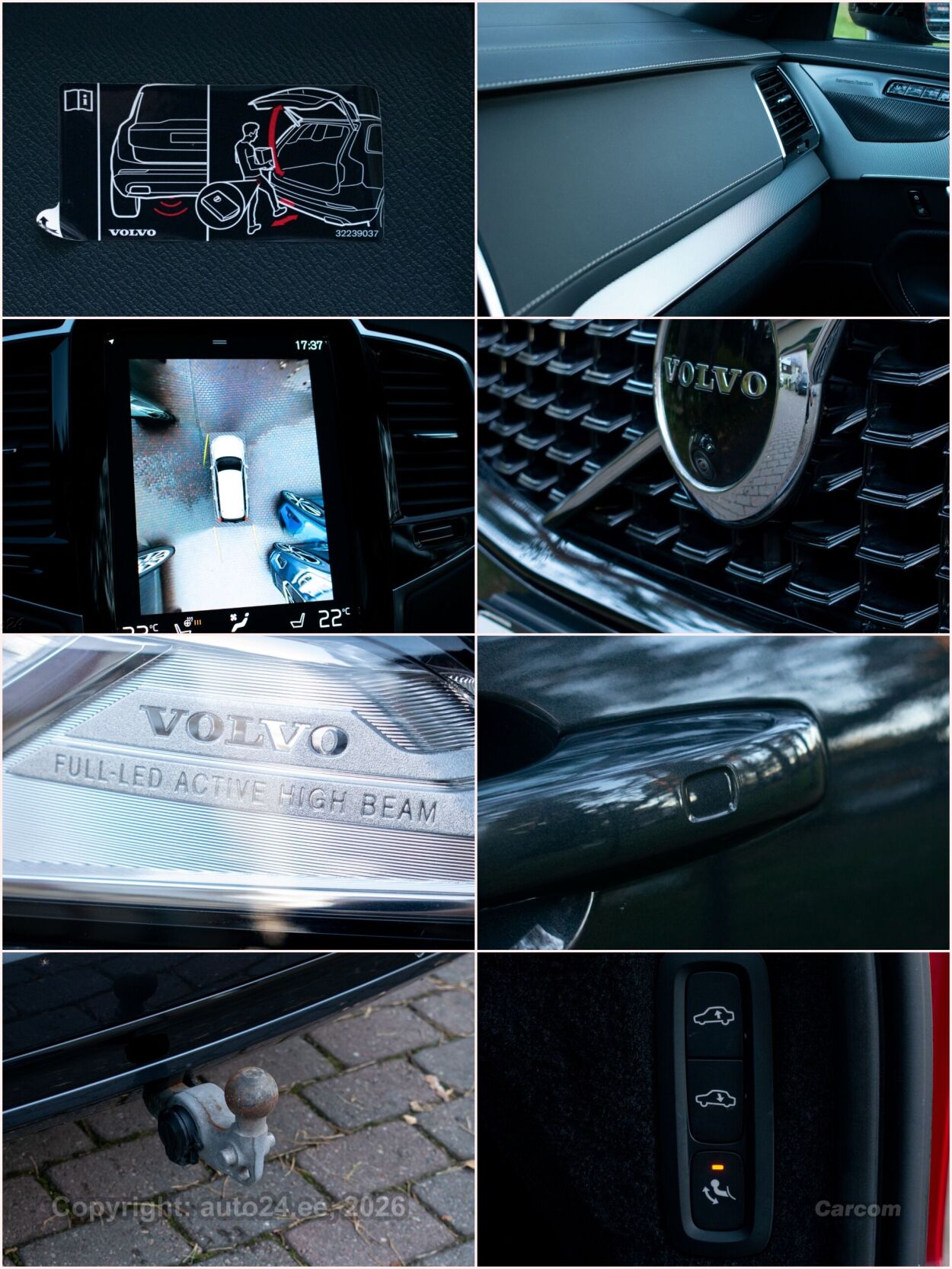 Volvo XC90 7s R-Design DARK Intelli PRO Xenium Wntr 2.0 B5 MHEV Kerghübriid 183 kW