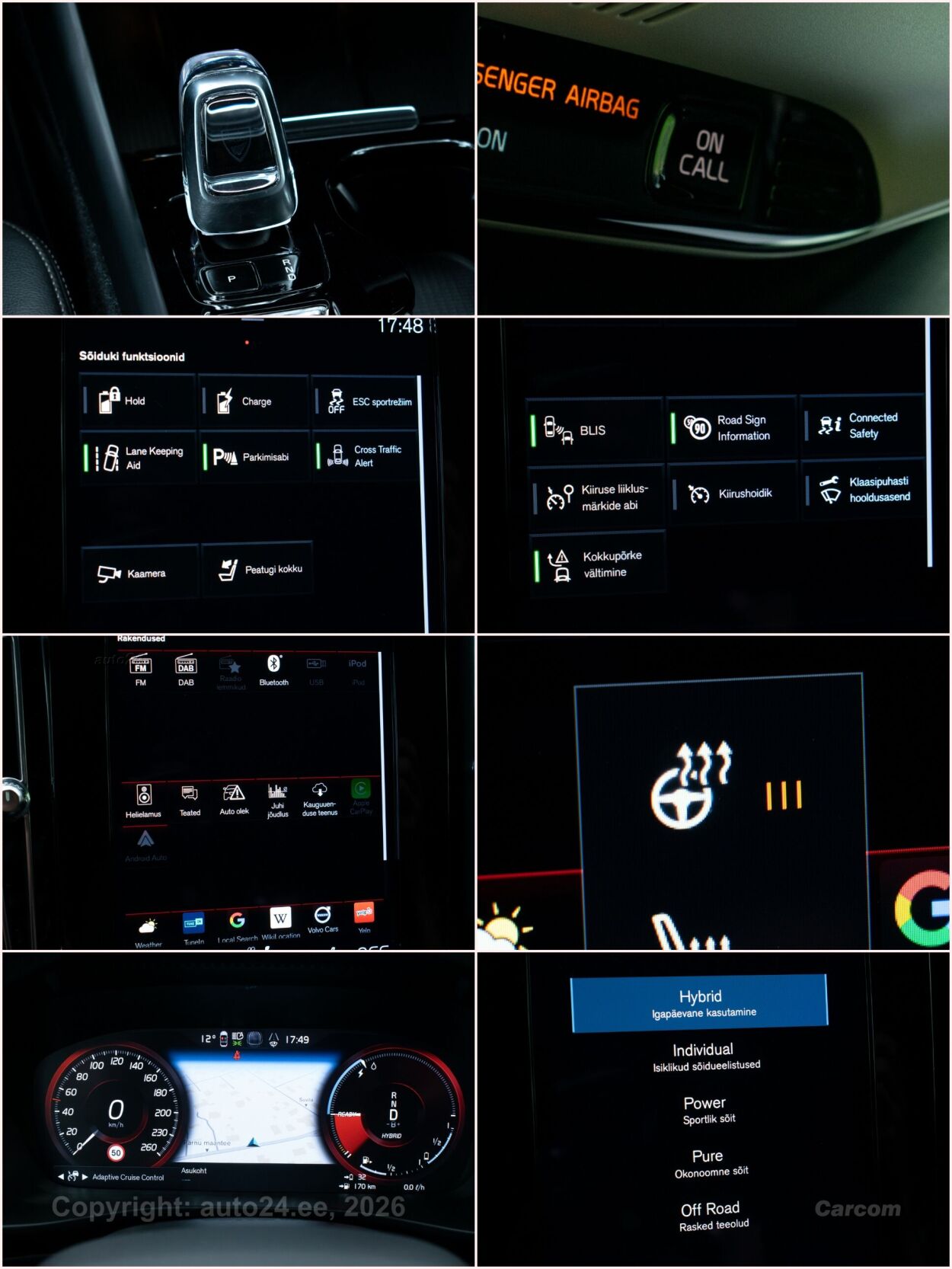 Volvo XC40 DARK Plus RECHARGE Intelli PRO Wntr 1.5 T5 PHEV Plug-In MY2023 192 kW