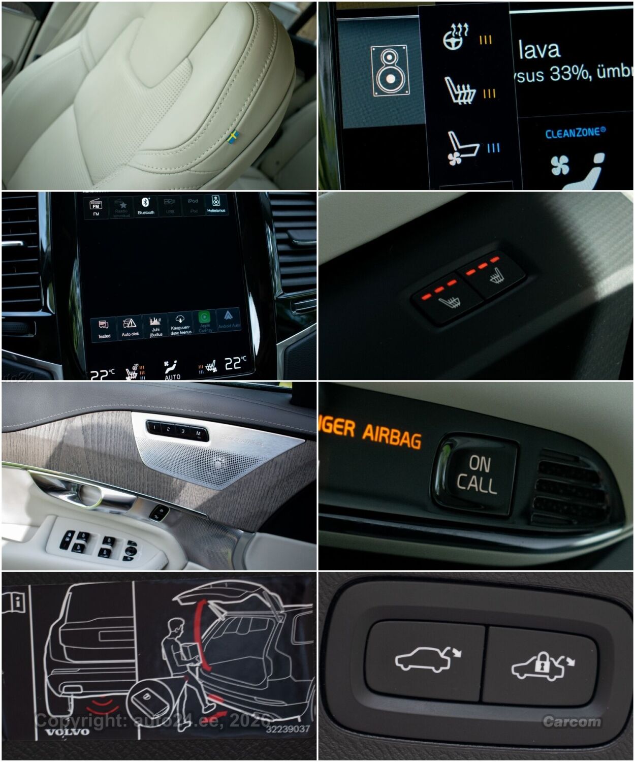 Volvo XC90 AWD Inscription Intelli Safe PRO Lux Wntr 2.0 B5 MHEV KERS Kerghübriid 183 kW