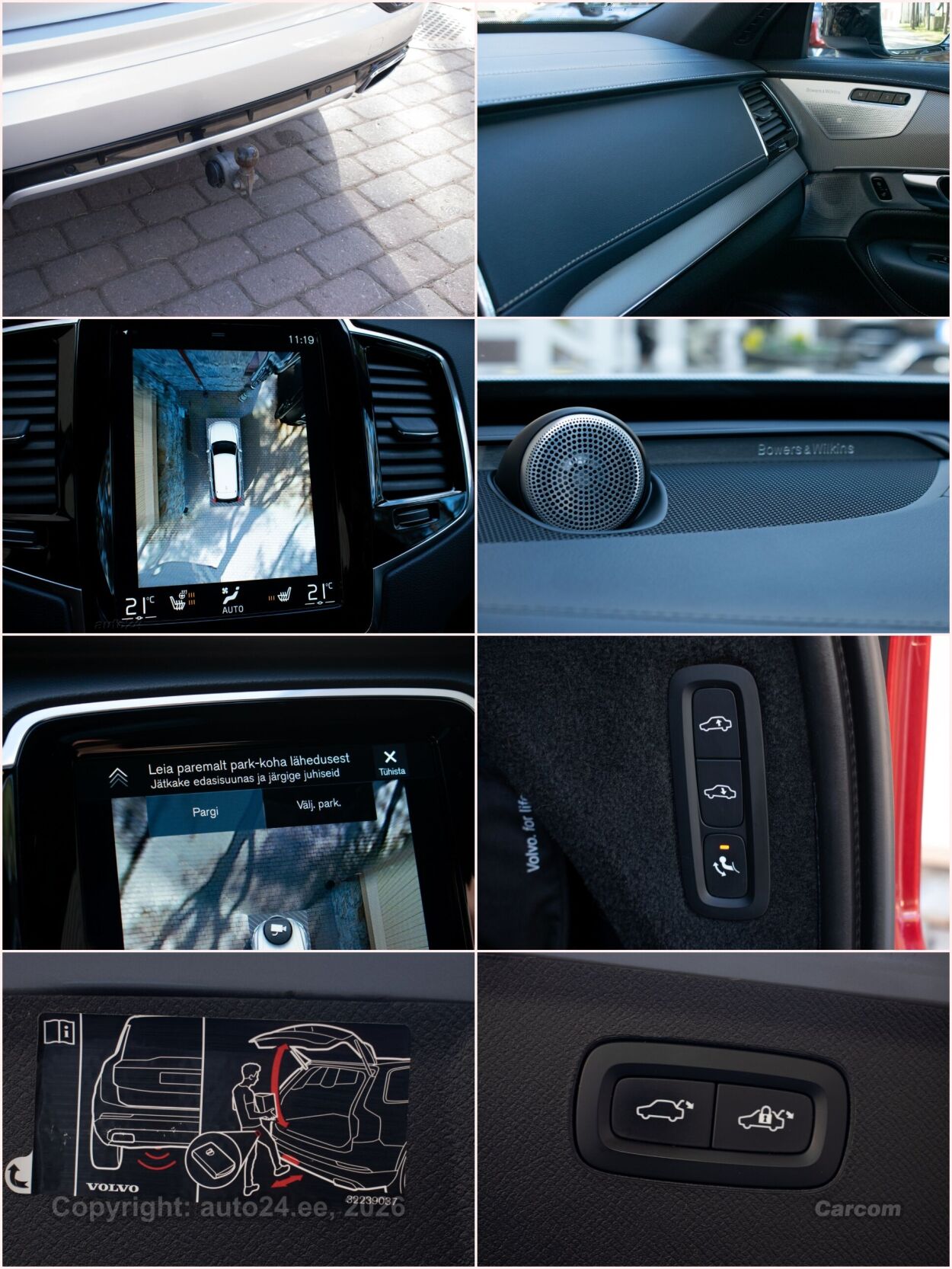 Volvo XC90 7s R-Design Intelli Safe PRO Xenium Wntr 2.0 B5 KERS MHEV Kerghübriid 183 kW