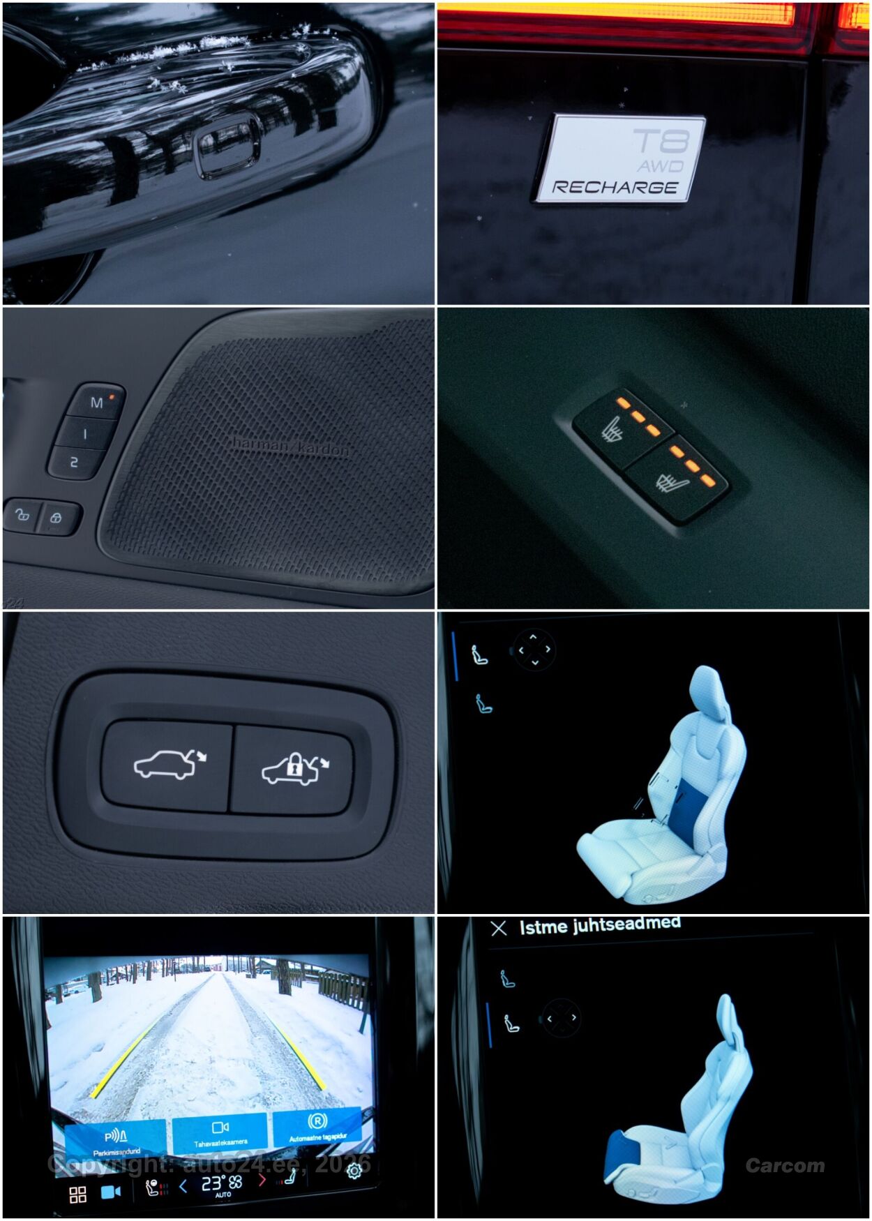 Volvo XC60 AWD DARK Plus Intelli Safe PRO Wntr 2.0 T8 Recharge PHEV Long Range MY2023 335 kW