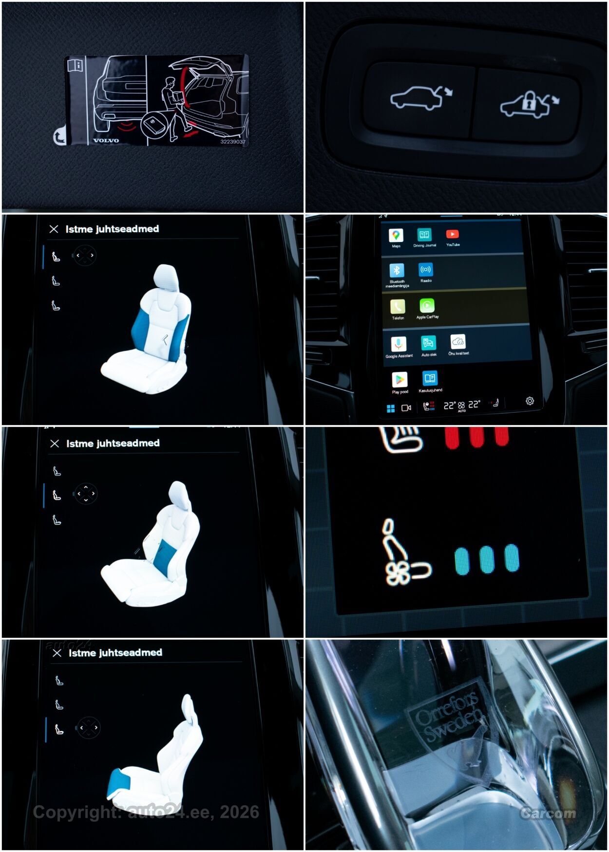 Volvo XC90 AWD DARK R-Design PLUS Intelli PRO Wntr 2.0 B5 KERS MHEV Kerghübriid MY2023 183 kW